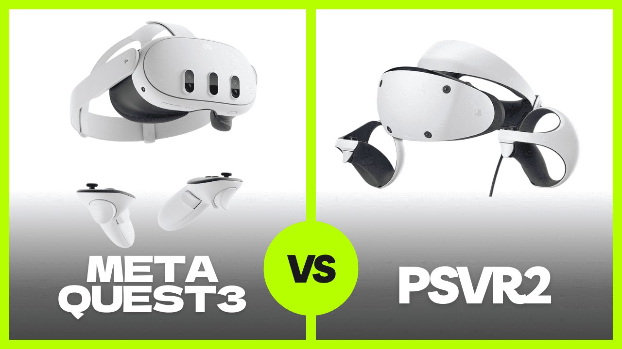 Meta Quest3とPSVR2を比較（VR初心者向け）
